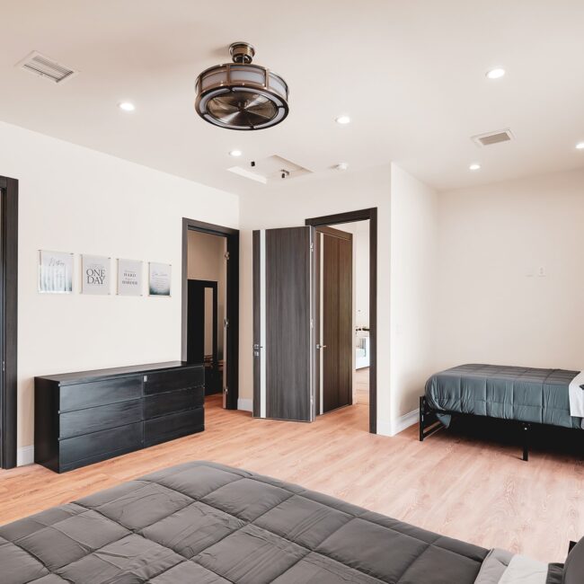 bedroom - california drug alcohol rehab center - higher vision wellness center