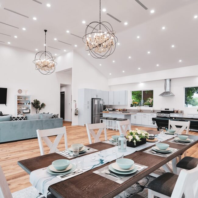 dinning area - california drug alcohol rehab center - higher vision wellness center
